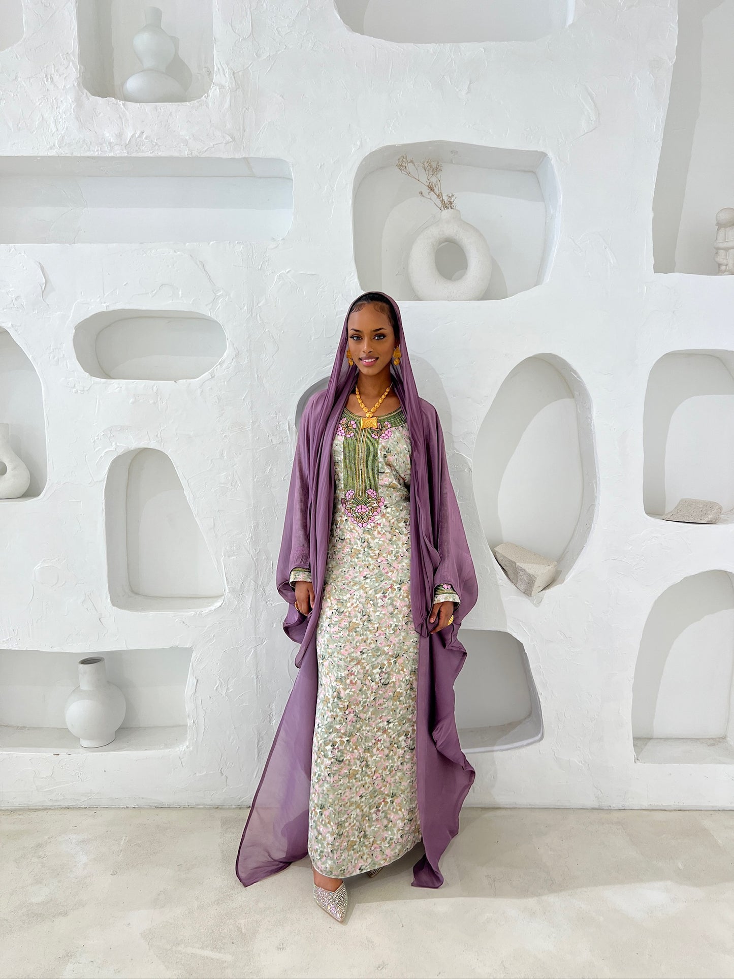 Maya Mukhawar Set - Lilac